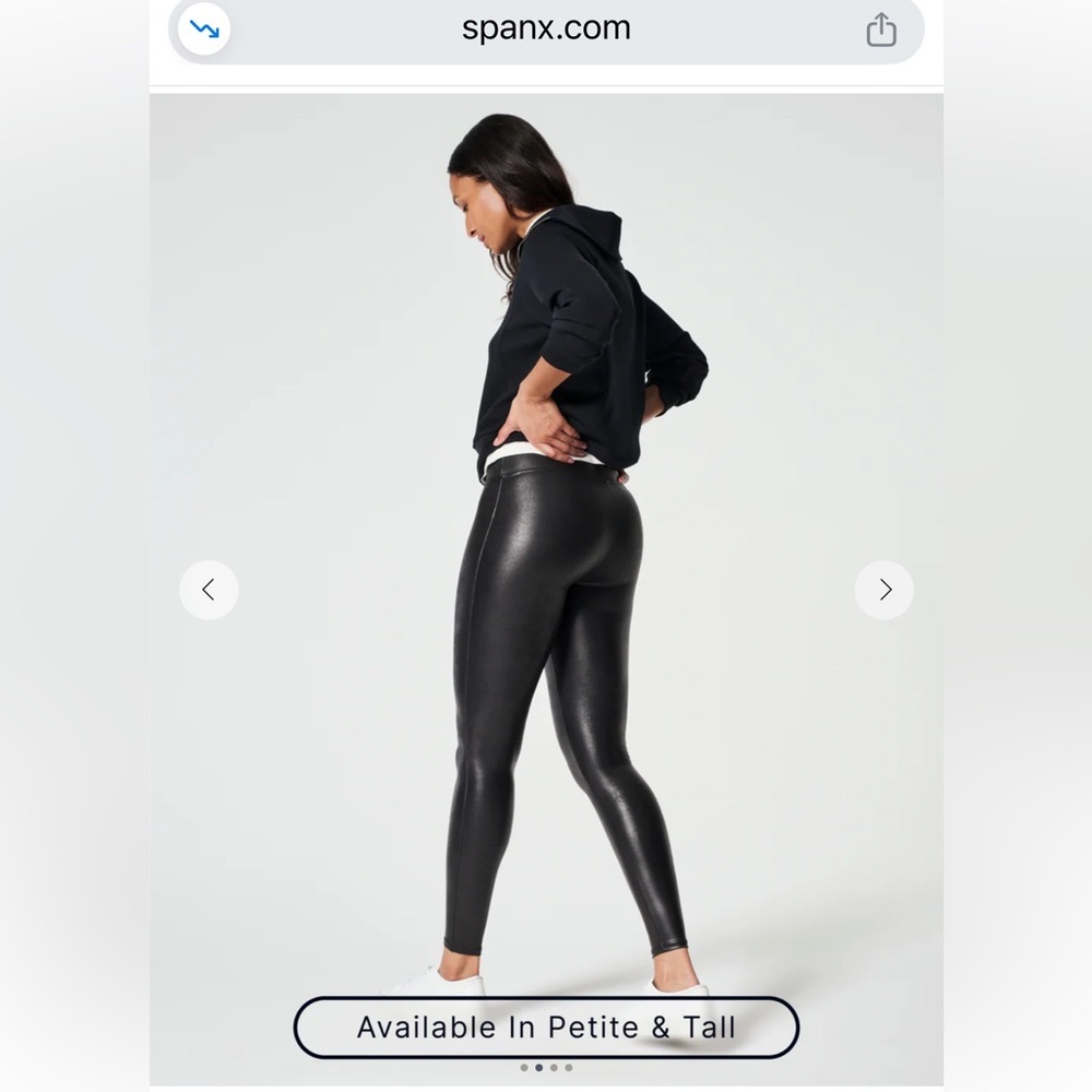 SPANXshape™ Faux Leather
Leggings